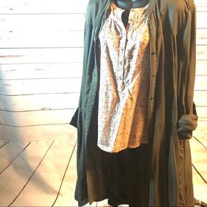 Anthropologie duster layer light jacket